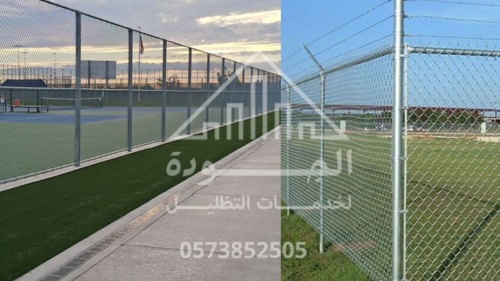 تركيب شبوك زراعية مجلفنة لتأمين المزارع في ضواحي الرياض - مؤسسة الجودة