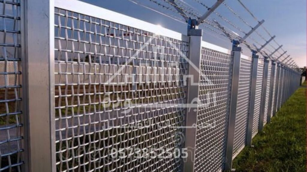 سلك شبك بقلاوة مجلفن عالي السماكة مقاوم للصدأ والظروف المناخية