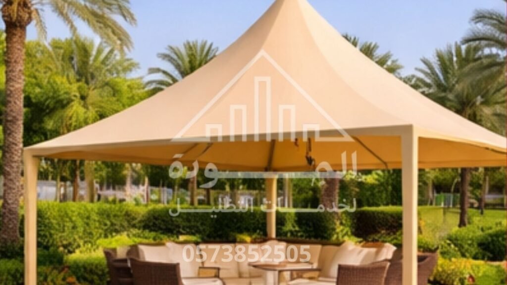 شركة تركيب مظلات هرمية بالرياض