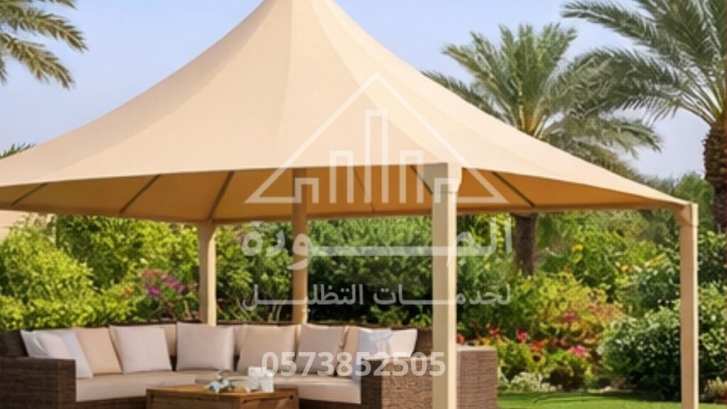 شركة تركيب مظلات هرمية بالرياض