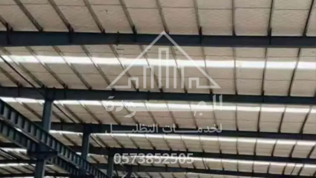 تركيب هناجر حديد مودرن ومستودعات ضخمة في الرياض - شركة الجودة 2026